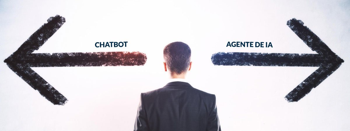 ¿Cuál es la diferencia entre un chatbot y un agente de IA?