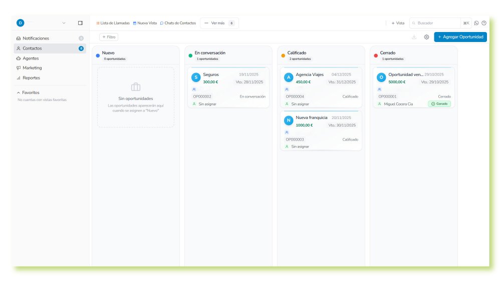 Agentes de IA para WhatsApp con CRM