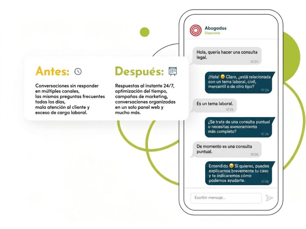 Chatbot for lawyers